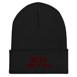 NCHS Track and Field Cuffed Beanie