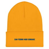 San Ysidro High Cougars Cuffed Beanie