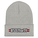 #597forTY Cuffed Beanie