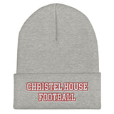 Christel House Football Cuffed Beanie