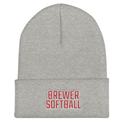 Brewer High School Softball Cuffed Beanie