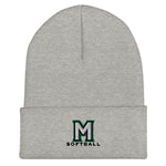 Miramonte Softball Cuffed Beanie