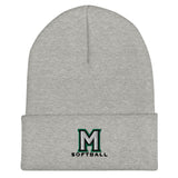 Miramonte Softball Cuffed Beanie