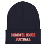 Christel House Football Cuffed Beanie