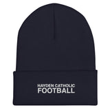 Hayden Catholic High School Football Cuffed Beanie