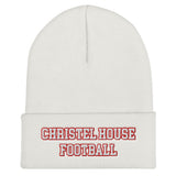 Christel House Football Cuffed Beanie