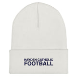Hayden Catholic High School Football Cuffed Beanie