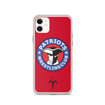Patriots Wrestling Club iPhone Case