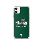 Miramonte Softball iPhone Case