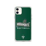 Miramonte Softball iPhone Case