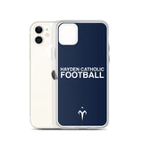 Hayden Catholic High School Football iPhone Case