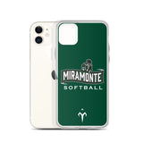 Miramonte Softball iPhone Case