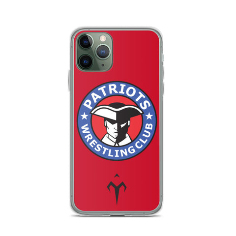 Patriots Wrestling Club iPhone Case