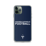 Hayden Catholic High School Football iPhone Case