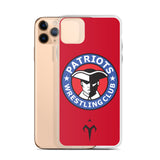 Patriots Wrestling Club iPhone Case