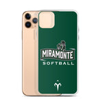 Miramonte Softball iPhone Case