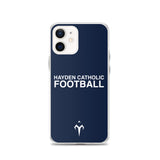Hayden Catholic High School Football iPhone Case