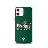 Miramonte Softball iPhone Case