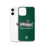 Miramonte Softball iPhone Case