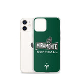 Miramonte Softball iPhone Case