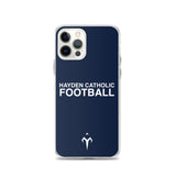 Hayden Catholic High School Football iPhone Case