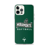 Miramonte Softball iPhone Case