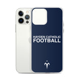 Hayden Catholic High School Football iPhone Case