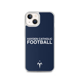 Hayden Catholic High School Football iPhone Case