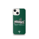 Miramonte Softball iPhone Case