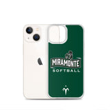 Miramonte Softball iPhone Case