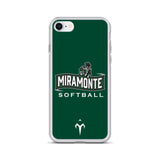Miramonte Softball iPhone Case