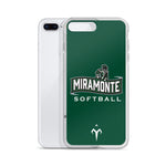 Miramonte Softball iPhone Case