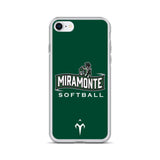 Miramonte Softball iPhone Case
