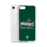 Miramonte Softball iPhone Case