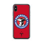 Patriots Wrestling Club iPhone Case