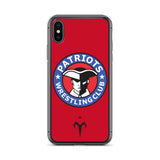 Patriots Wrestling Club iPhone Case
