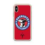 Patriots Wrestling Club iPhone Case