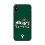 Miramonte Softball iPhone Case