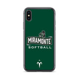 Miramonte Softball iPhone Case