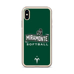 Miramonte Softball iPhone Case