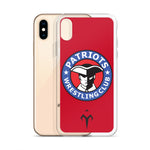 Patriots Wrestling Club iPhone Case