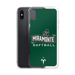 Miramonte Softball iPhone Case
