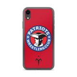 Patriots Wrestling Club iPhone Case