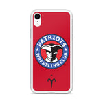 Patriots Wrestling Club iPhone Case