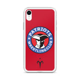 Patriots Wrestling Club iPhone Case