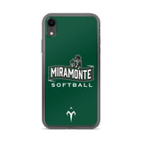 Miramonte Softball iPhone Case