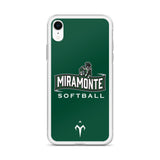 Miramonte Softball iPhone Case