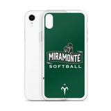 Miramonte Softball iPhone Case