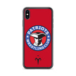 Patriots Wrestling Club iPhone Case