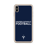 Hayden Catholic High School Football iPhone Case